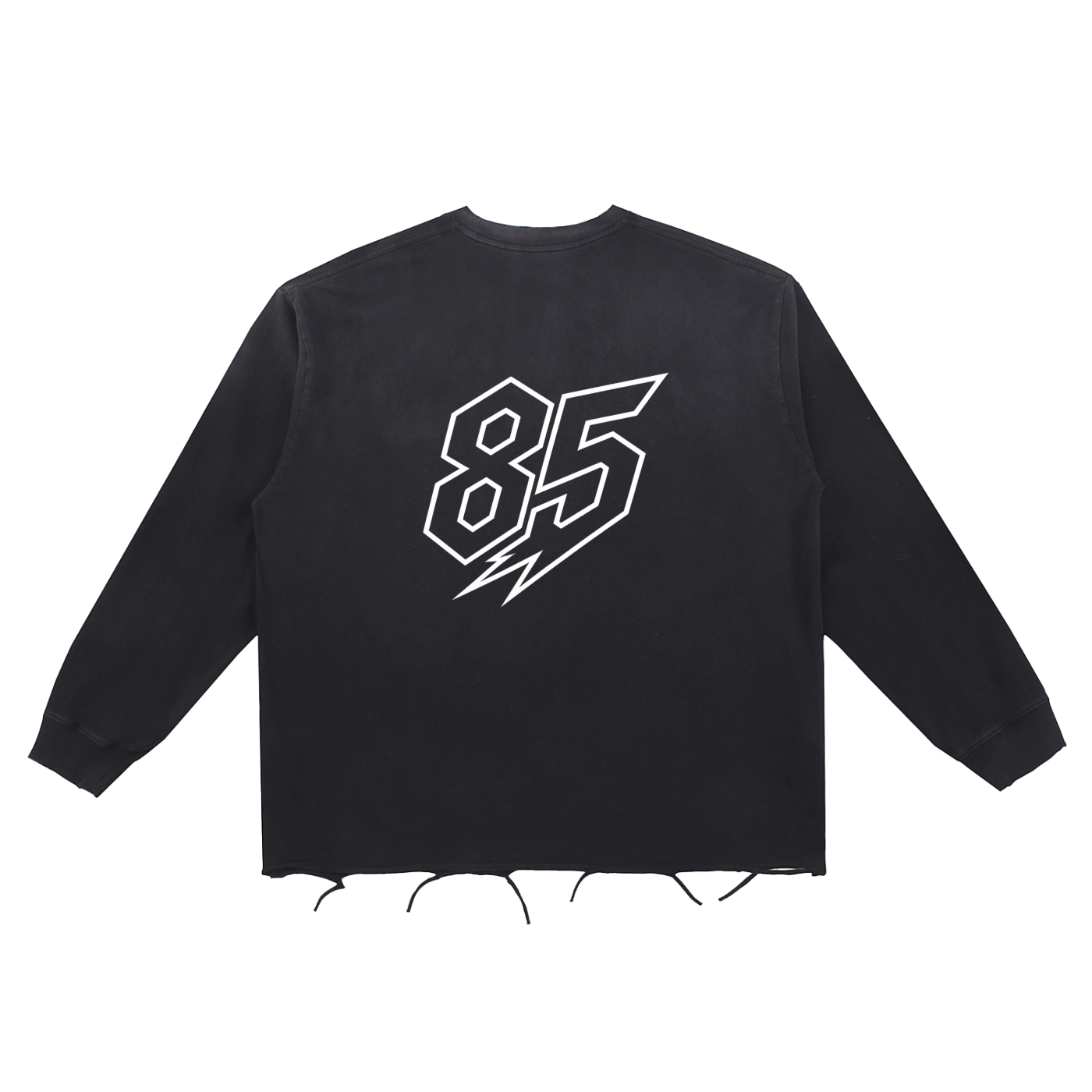 Snow Wash Raw Edge 85’ Long Sleeve