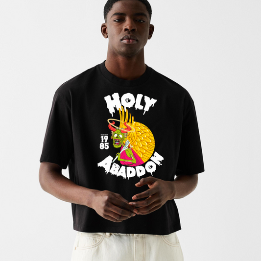 Holy Abaddon Original 85' Black T-Shirt
