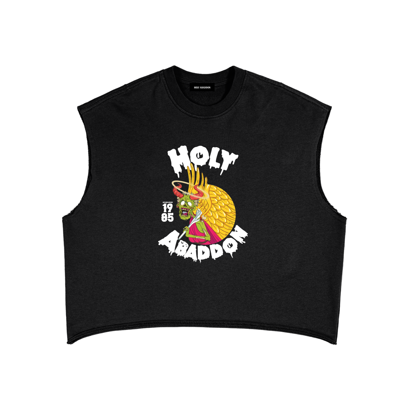 Holy Abaddon French Terry 85’ Boxy Tank Top