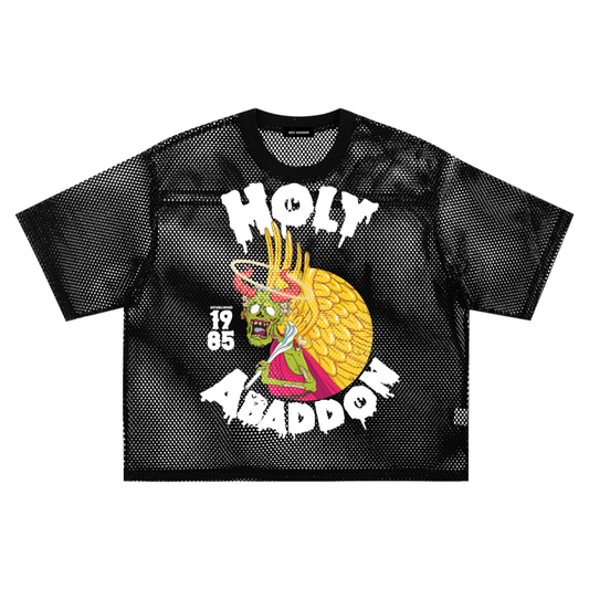 Holy Abaddon See-Through Boxy Net 85’ Jersey