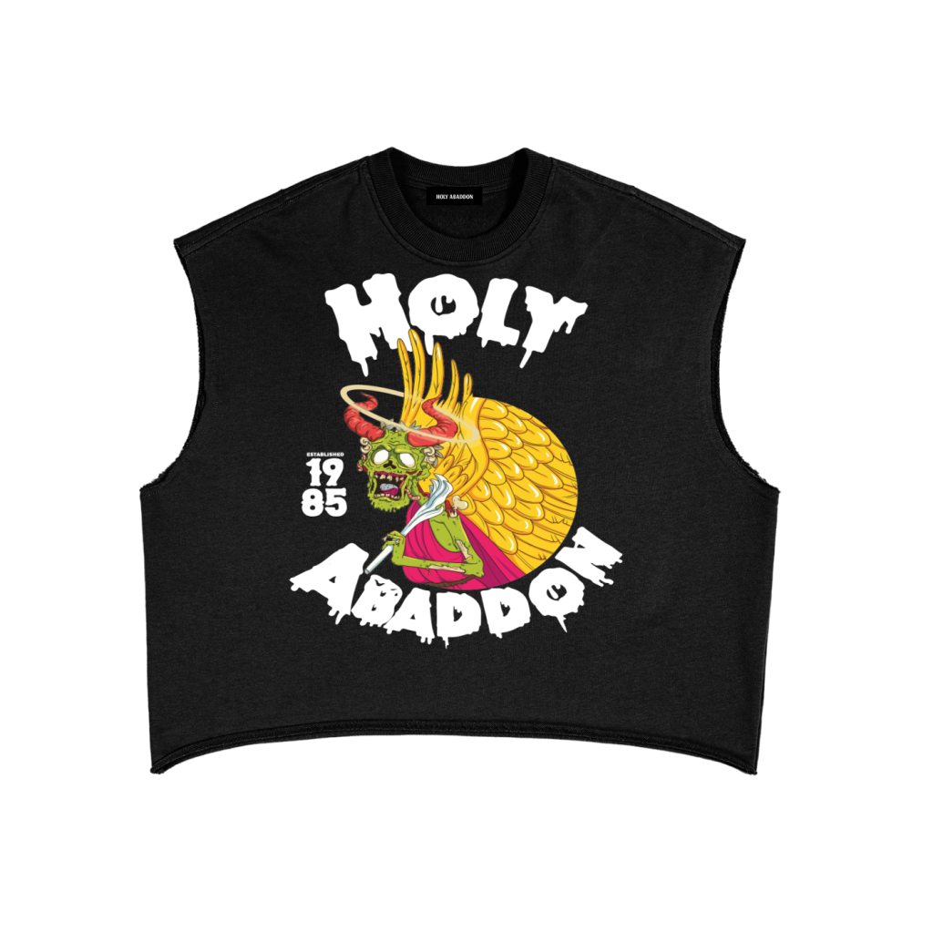 Holy Abaddon French Terry 85’ Boxy Tank Top