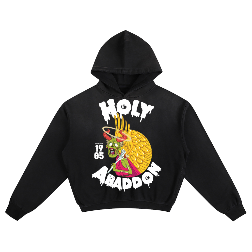 Holy Abaddon Sunfade 85’ Boxy Hoodie