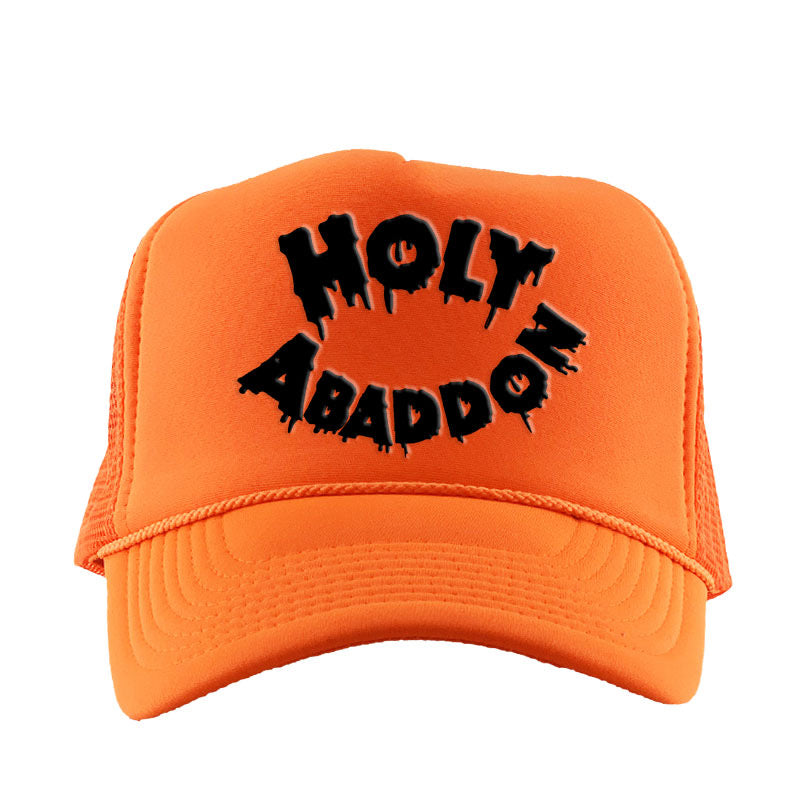 Holy Abaddon Original 85' Vintage Orange Trucker Hat